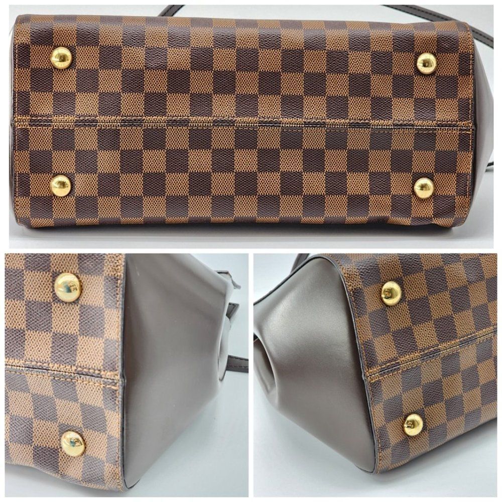 Louis Vuitton Rivoli MM Damier Ebene Satchel | Like New Condition - Picture 5 of 8